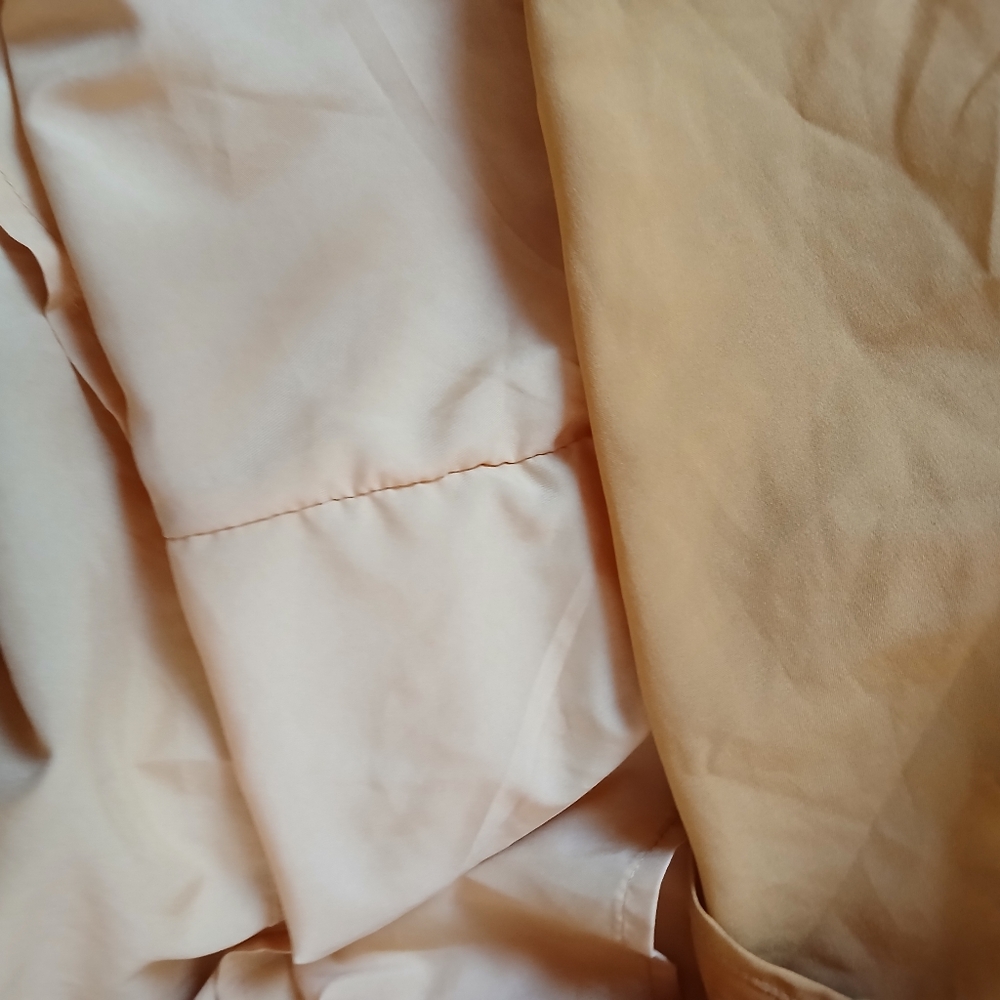 EUC Shein Curve 4XL yellow skirt w/ tie front - Picture 6 of 8